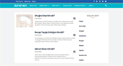 Desktop Screenshot of bilgivakti.com