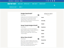 Tablet Screenshot of bilgivakti.com